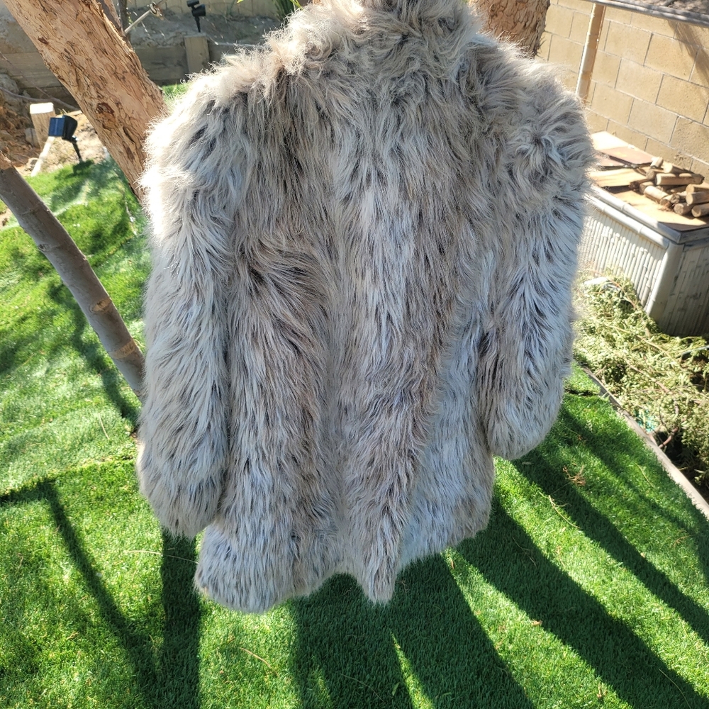Vintage Faux Fur Coat Made by Outerlayers - Picture 3 of 6
